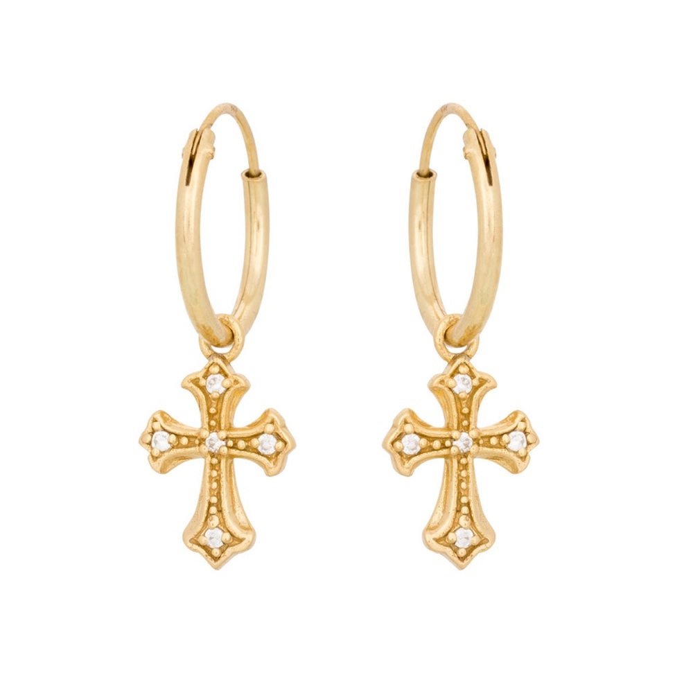 Small Hoop Earrings - image 1